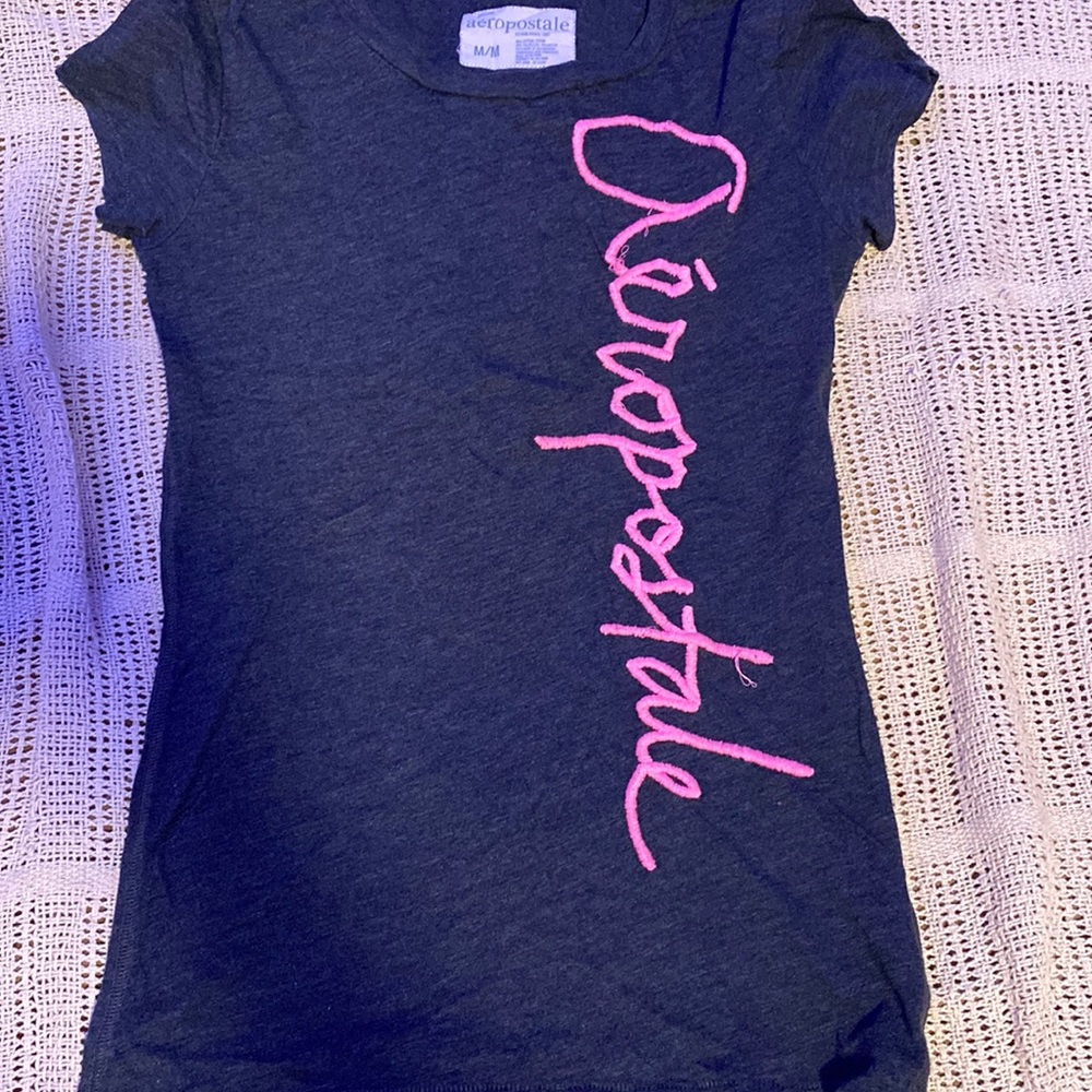 grey, Aeropostale, t-shirt